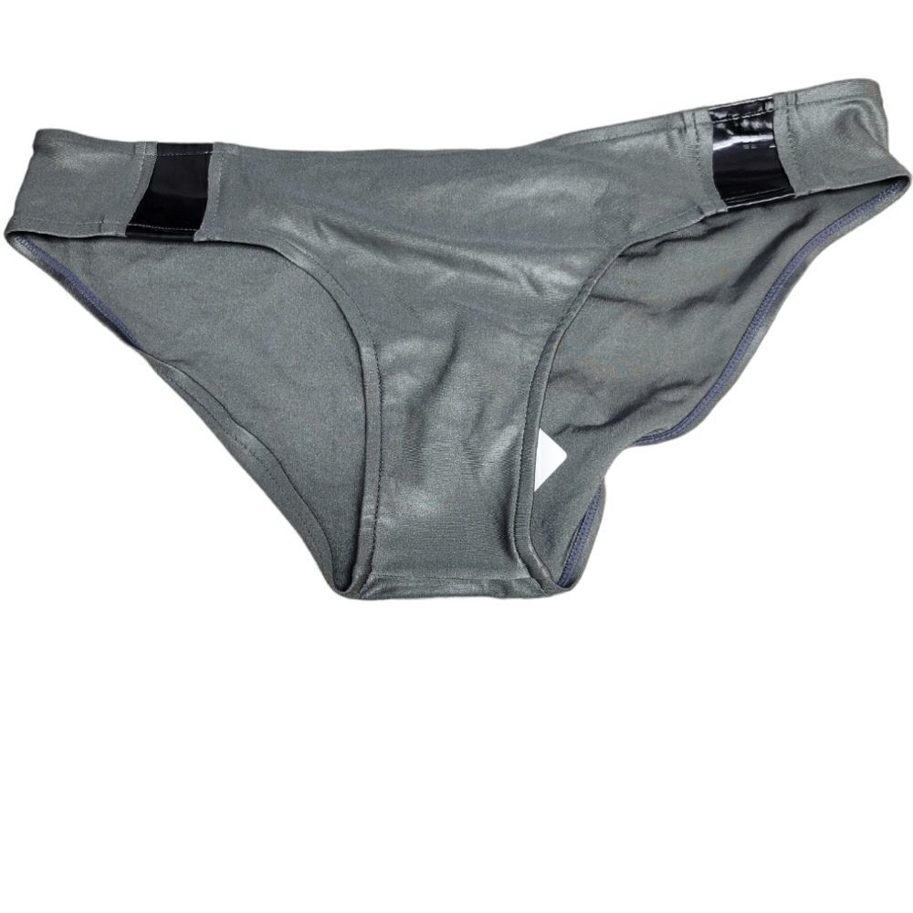 Gun Metal Bikini Bottom